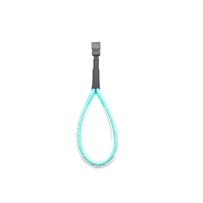 24 Kabel Loopback OM4 Fiber MTP Female Untuk Pengujian Transceiver Dan Port