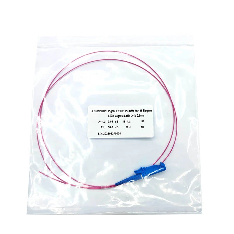 Fiber pigtail 3D interferometer geometric parameter testing and 400x electronic microscope end-face inspection