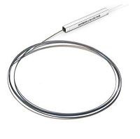 1x8 PLC Fiber Splitter G657a Tabung Baja Serat, Serat Telanjang Tanpa Konektor