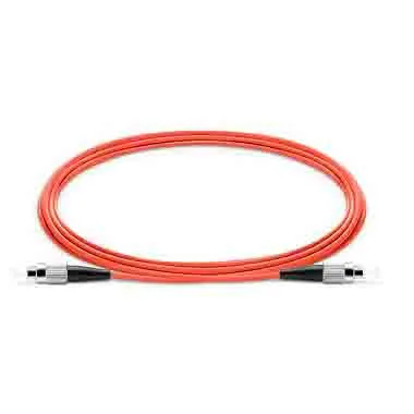 FC UPC ke FC UPC Simplex atau Duplex 3.0mm 2.0mm PVC LSZH OM2 Kabel Patch Serat Optik Multimode