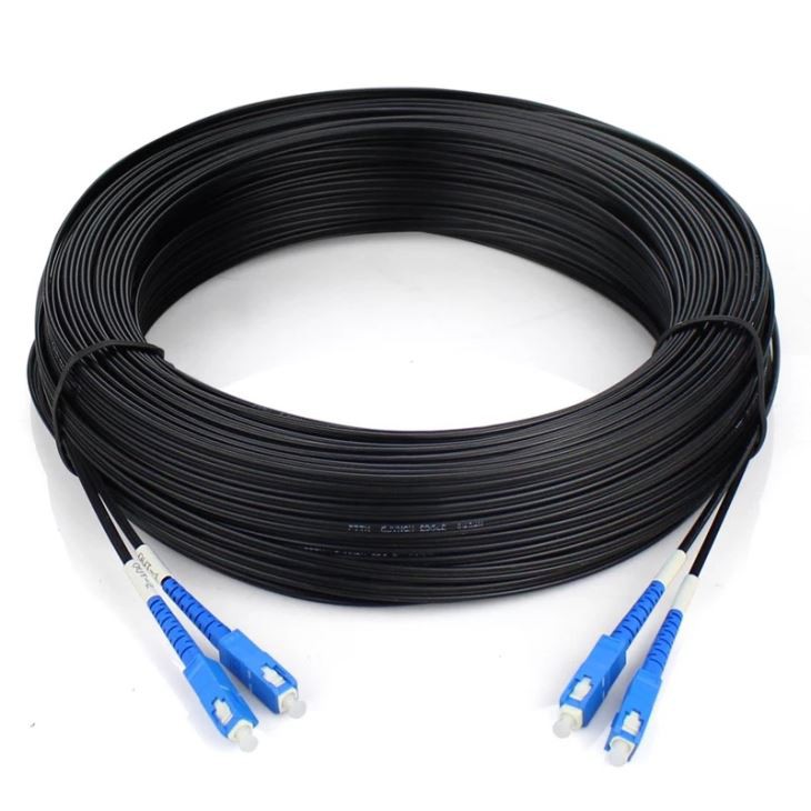 SC APC UPC Indoor Luar G657A / G657B SERAT OPTIK Patch Cord