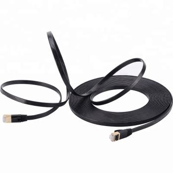 Cat7 Cat6a Lan Cable Dengan Harga Gold Plating Plug Copper Oem Patch Cord